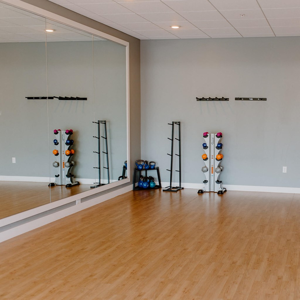 Yoga Studio at Hello Apartments, Minneapolis, MN