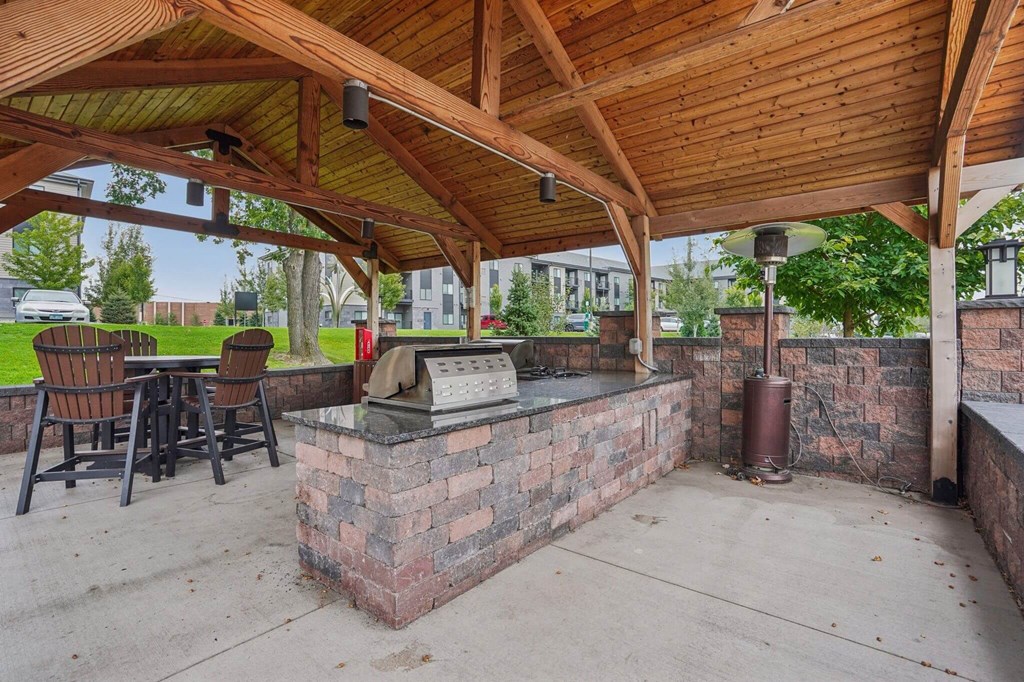 Grill And Patio at Aster Meadow, Minnesota