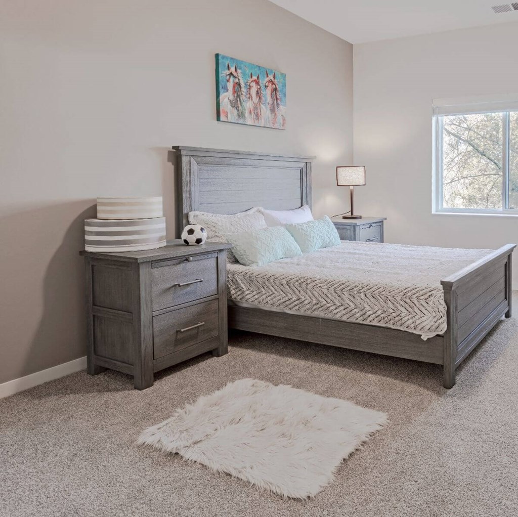 Carpeted Bedroom at Aster Meadow, Vadnais Heights, MN