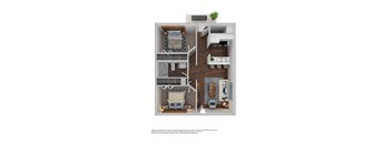 Oak Floor Plan at Crestview/Huntington Prop List, Concord, NC, 28027
