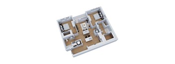 2 bed 2 bath B at Sequel Apartment Homes Apartments, Englewood, CO