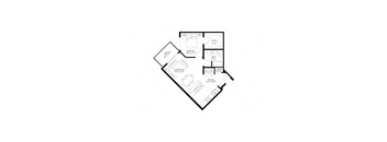 A1 Floor Plan at Grand Gateway, St Cloud, 56301