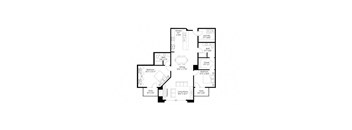 B11 Floor Plan at Grand Gateway, St Cloud Minnesota