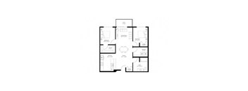 B1 Floor Plan at Grand Gateway, St Cloud, MN 56301