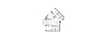 B3 Floor Plan at Grand Gateway, St Cloud, 56301