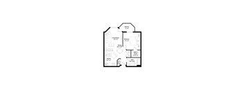 A1R Floor Plan at Regency Park, St Cloud, MN 56304