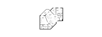 B11R Floor Plan at Regency Park, St Cloud, MN 56304