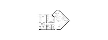 B7R Floor Plan at Regency Park, St Cloud Minnesota