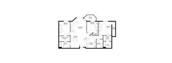 C2R Floor Plan at Regency Park, Minnesota