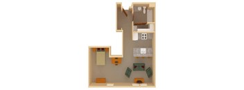 S2 Floor Plan at The Ponds at Heritage Place, Sartell Minnesota