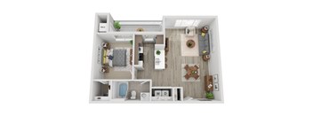 A1D Floor Plan at Momentum at First Creek, Colorado