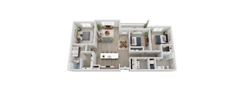 C2A Floor Plan at Momentum at First Creek, Denver, CO