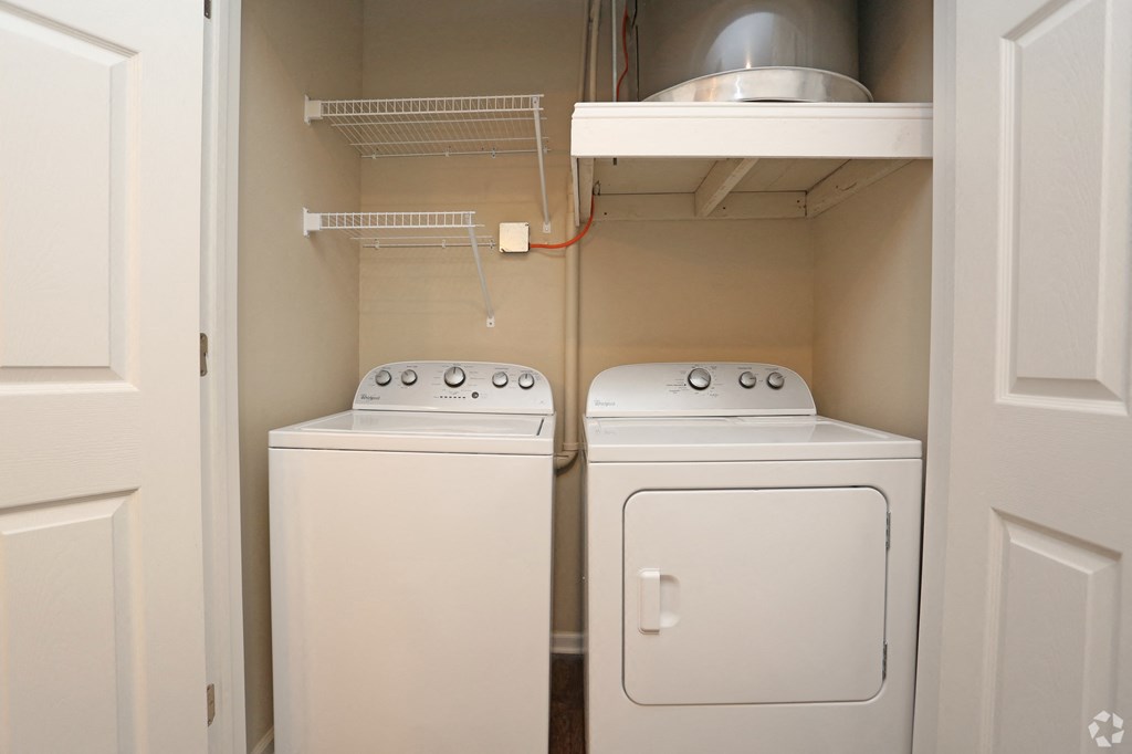 washer and dryer at The Wilshire, Lake Charles