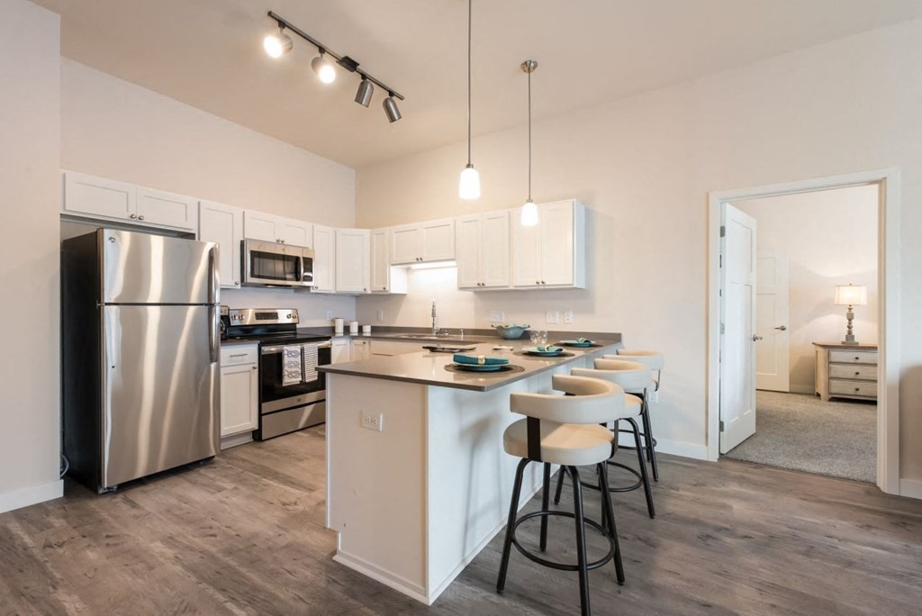 Gourmet Kitchen With Island at Lake Ridge, Prior Lake, Minnesota