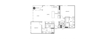 2 bed 2 bath, 1495 square feet