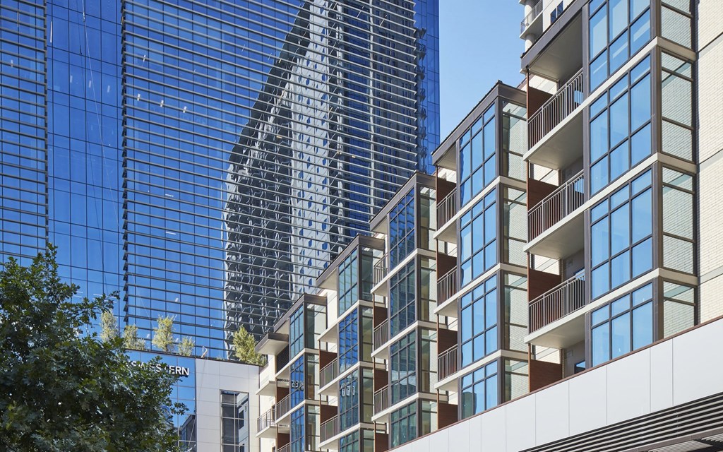 Exterior View of The Christopher with Private Balconies