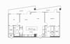2 bed 2 bath, 1453 square feet
