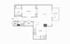 Studio, 1 bath, 719 square feet