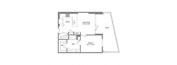 floor plan photo of the meridian at lafayette in fayetteville, ga