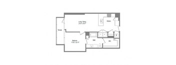 us state for a bedroom apartment