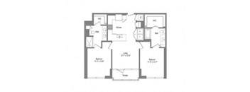 an image of a floor plan of a house