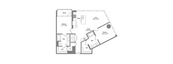 floor plan photo of the meridian at lafayette in fayetteville, ga