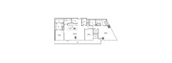 a floor plan of a house