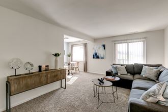 Living Area Interior at Doncaster Village Apartments, Parkville, 21234 - Photo Gallery 1