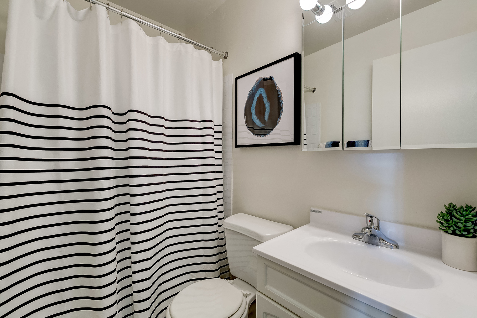 Luxurious Bathroom at Doncaster Village Apartments, Parkville, MD