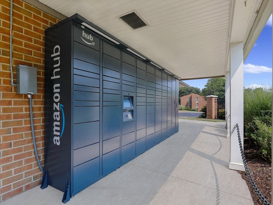 Amazon Hub Package Lockers at Westwinds Apartments, Annapolis, Maryland