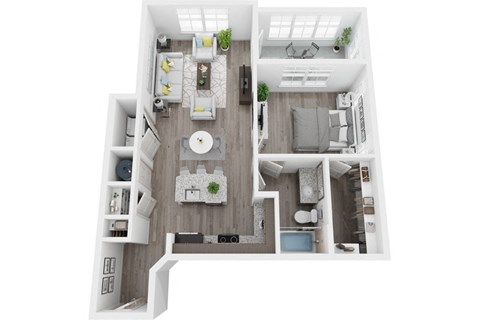 The Flats At Ballantyne Apartments