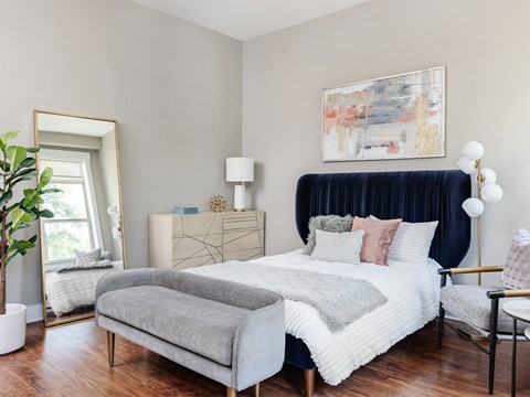 Gorgeous Bedroom at St. Marys Square Apartments, Raleigh