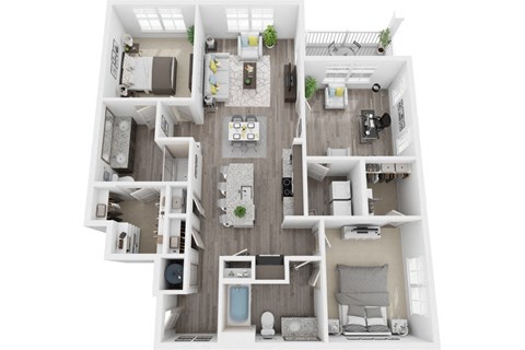 The Flats At Ballantyne Apartments