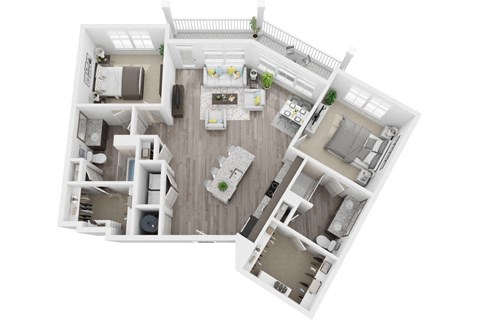 The Flats At Ballantyne Apartments