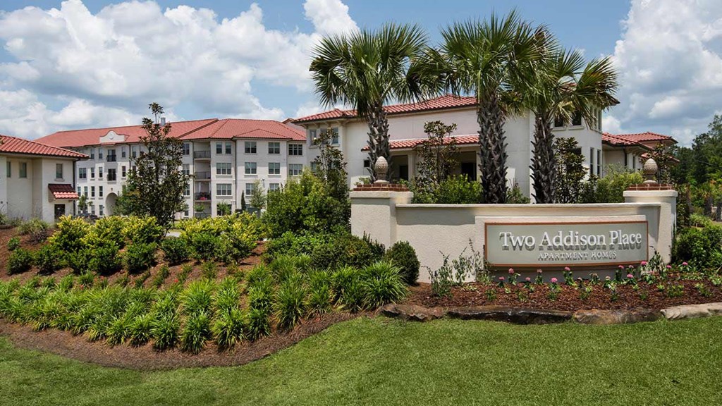 Elegant Entry Signage at Two Addison Place Apartments , Pooler, GA, 31322