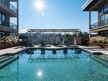 Pool Area Pool Area at St. Marys Square Apartments, North Carolina, 27605 - Photo Gallery 2