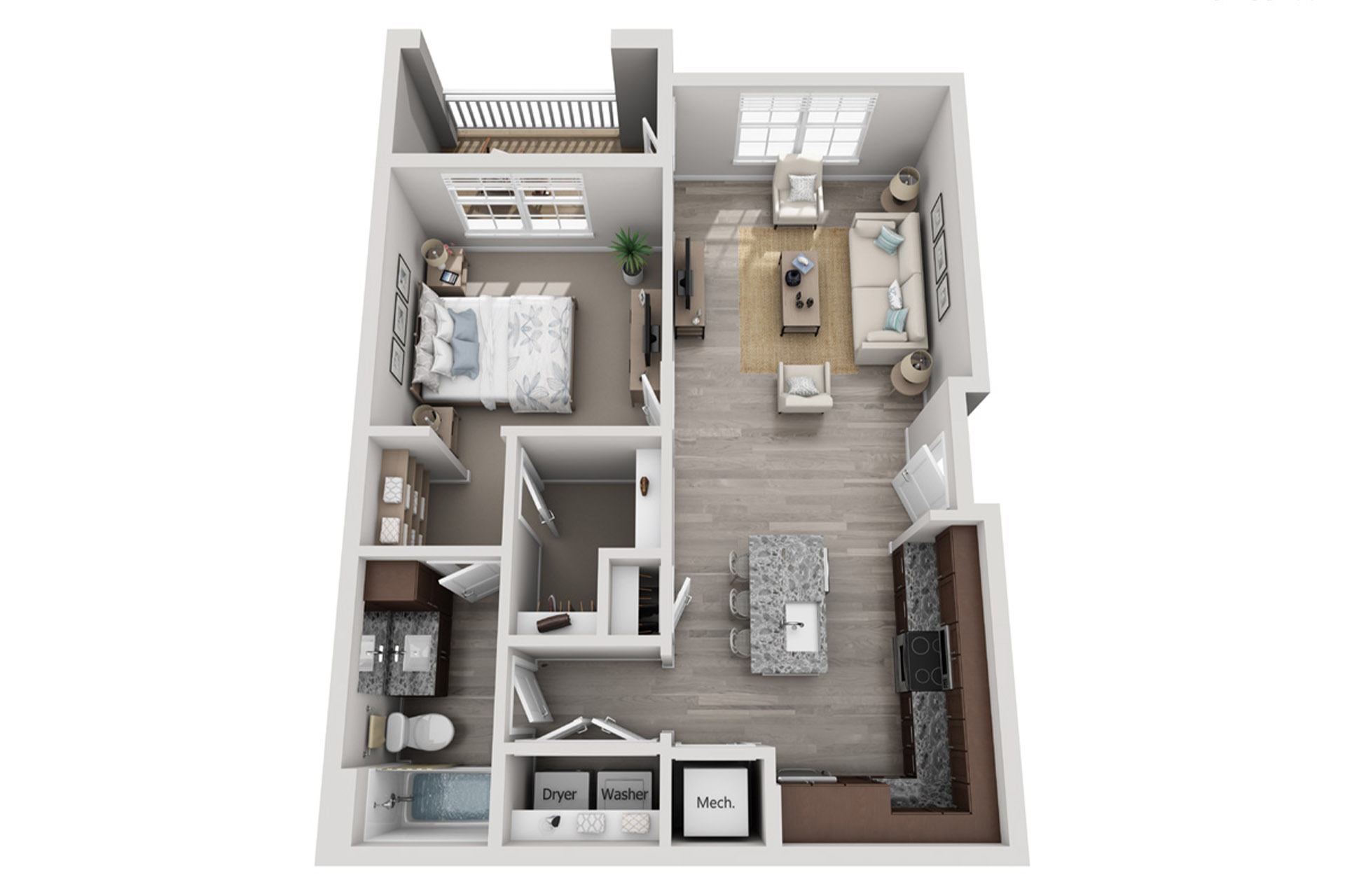 A1 floor plan