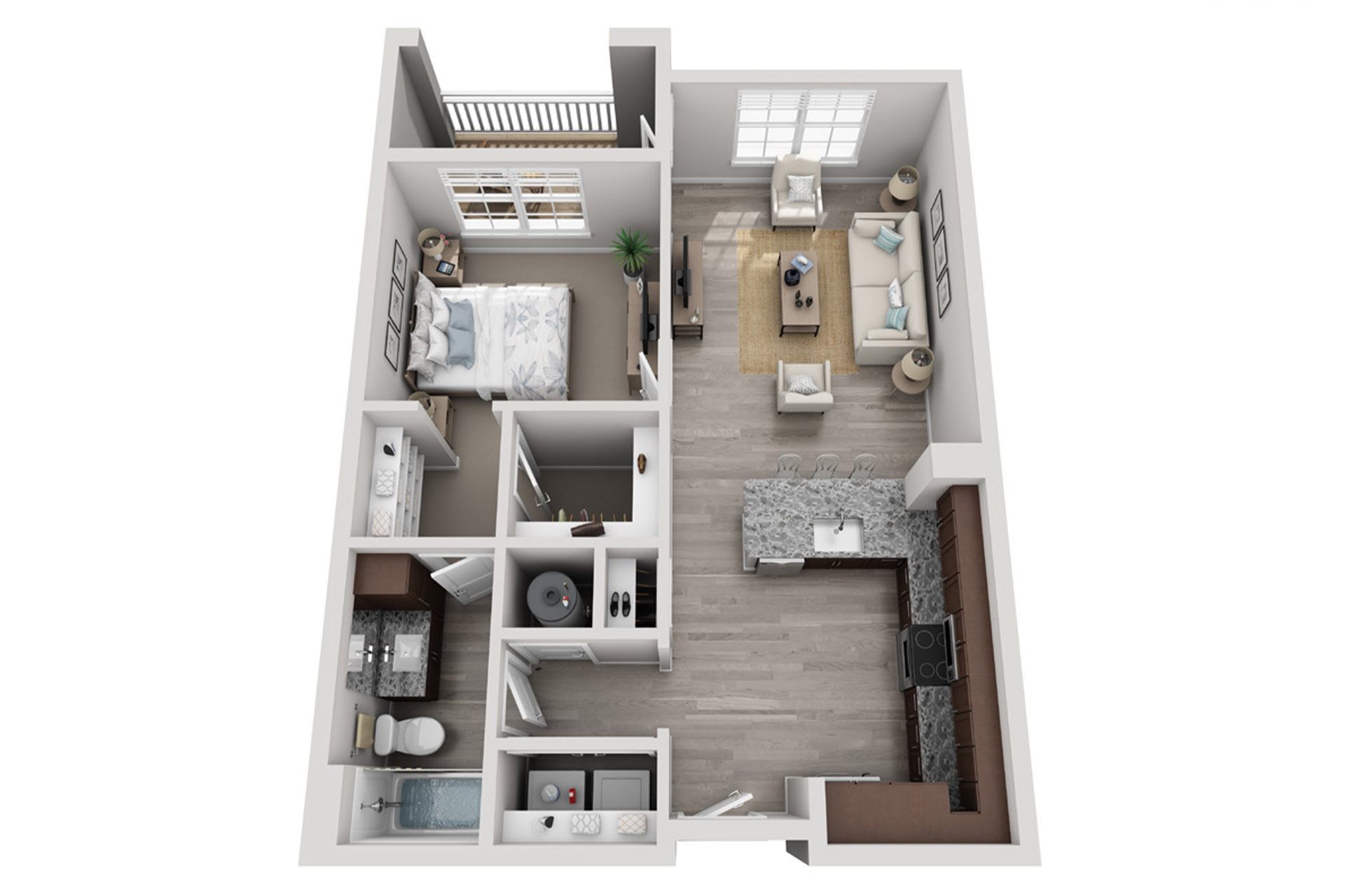 A2 floor plan