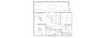 1131 Square ft 1bed 1 bath floor plan at St Mary's Square North Apartments, Raleigh, 27605