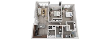 B1 Floorplan | 1,176 Sq. Ft. at Elevate at Brighton Park, South Carolina, 29486