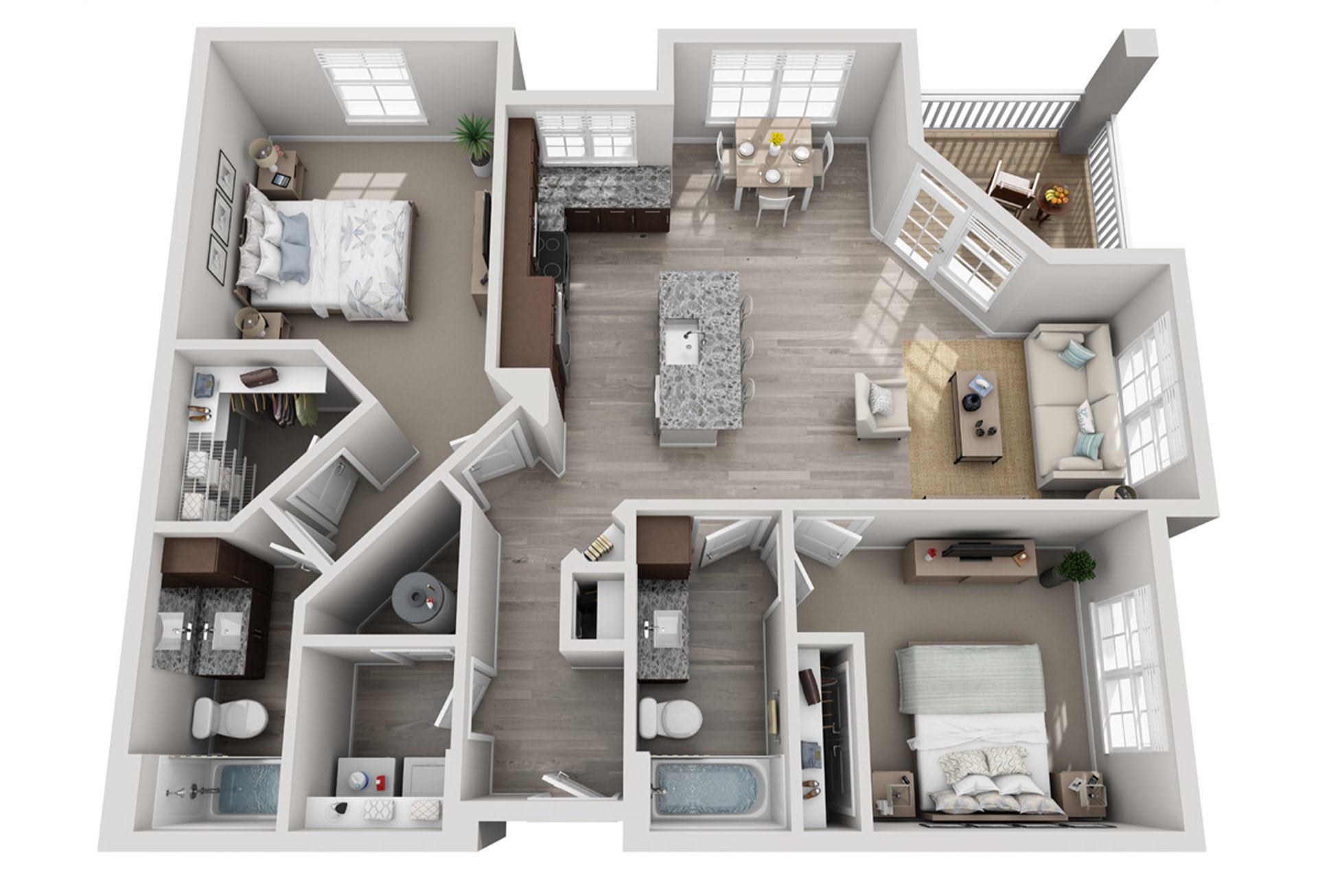B4 floor plan