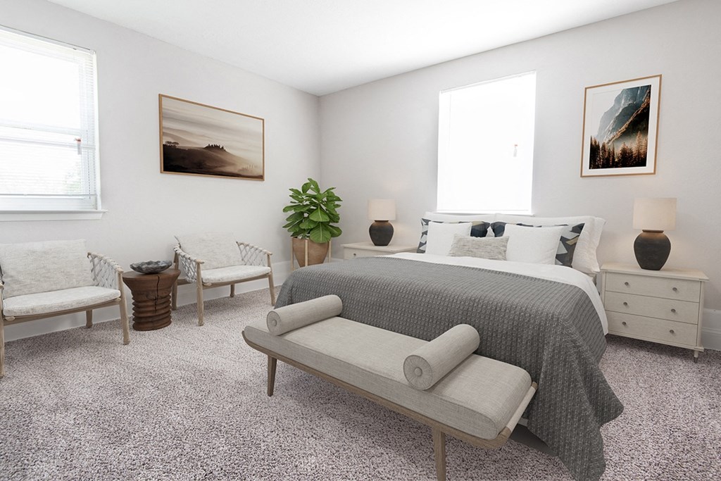 Bedroom at Mount Ridge Apartments, Maryland