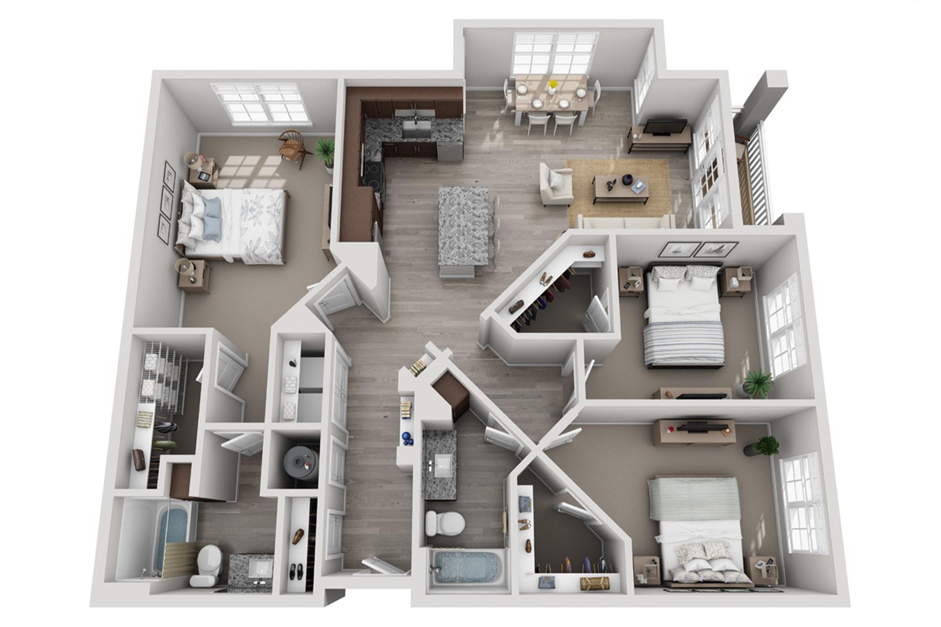 C1 floor plan