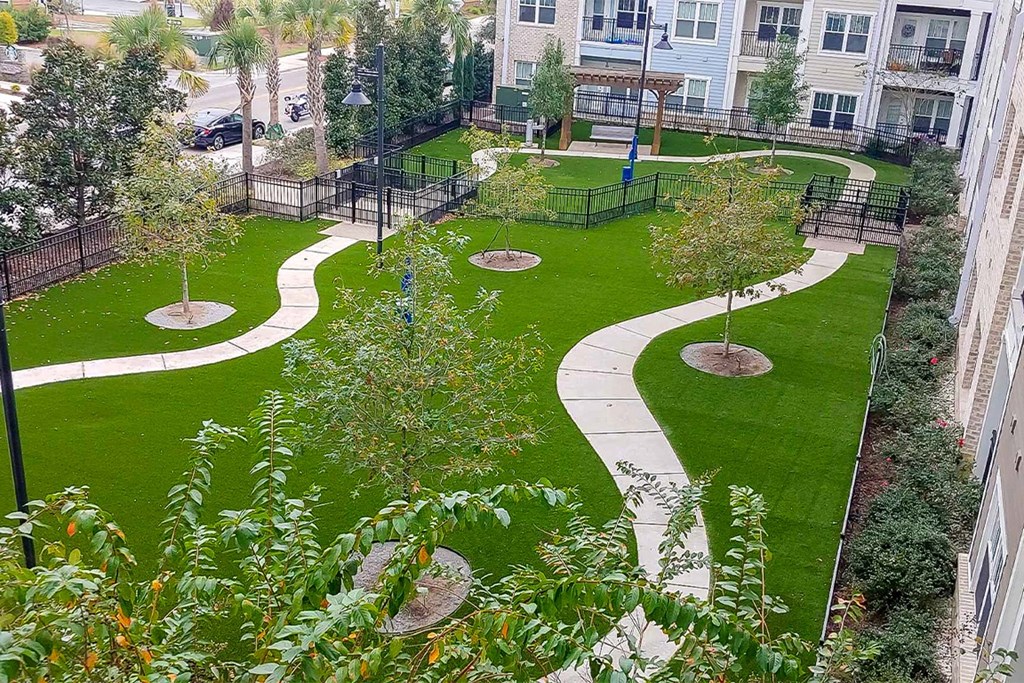 Dog Park at Central Island Square, Daniel Island, South Carolina