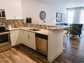 Kitchen Unit at Sycamore at Tyvola, Charlotte, North Carolina