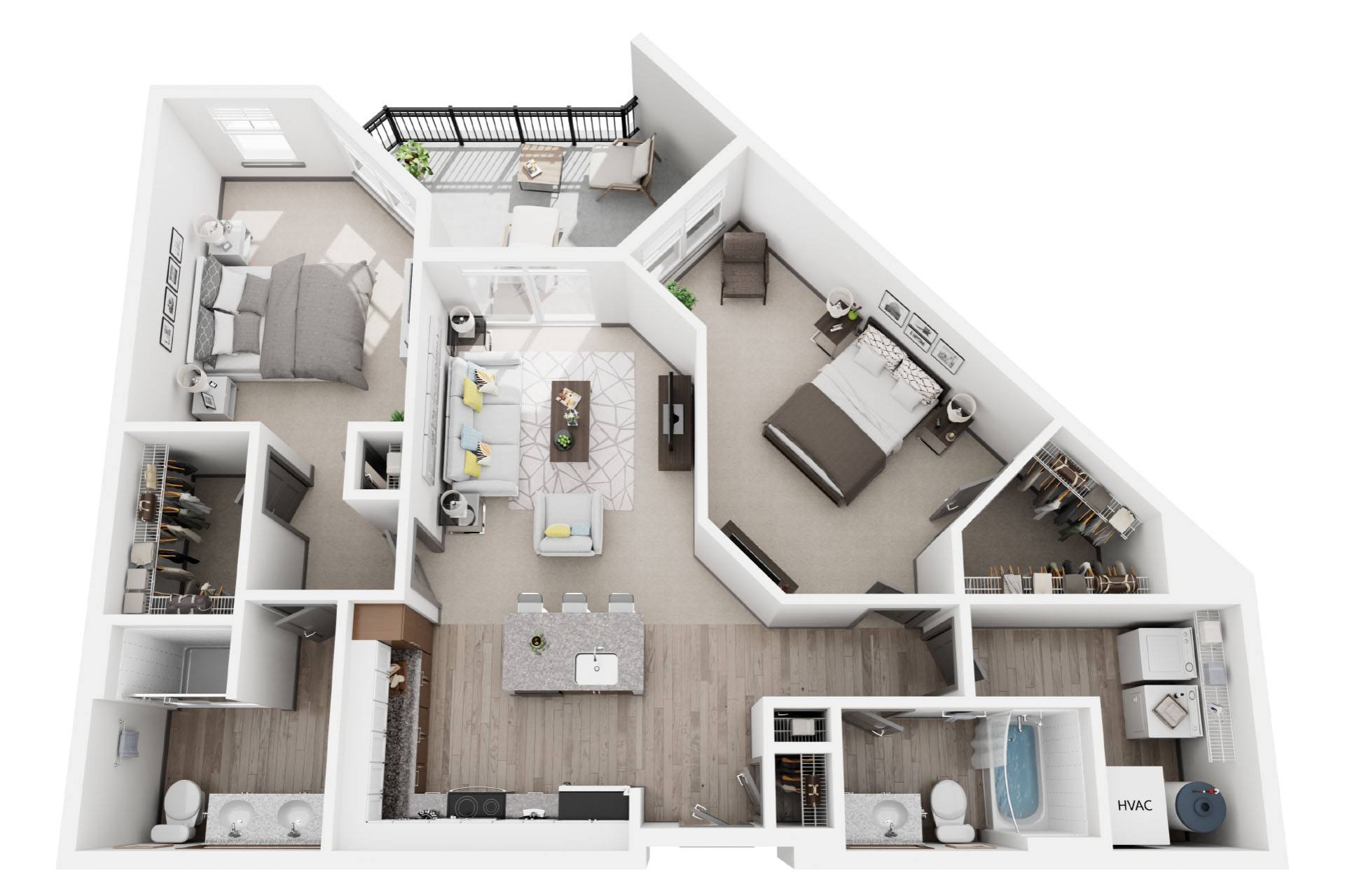 E floor plan