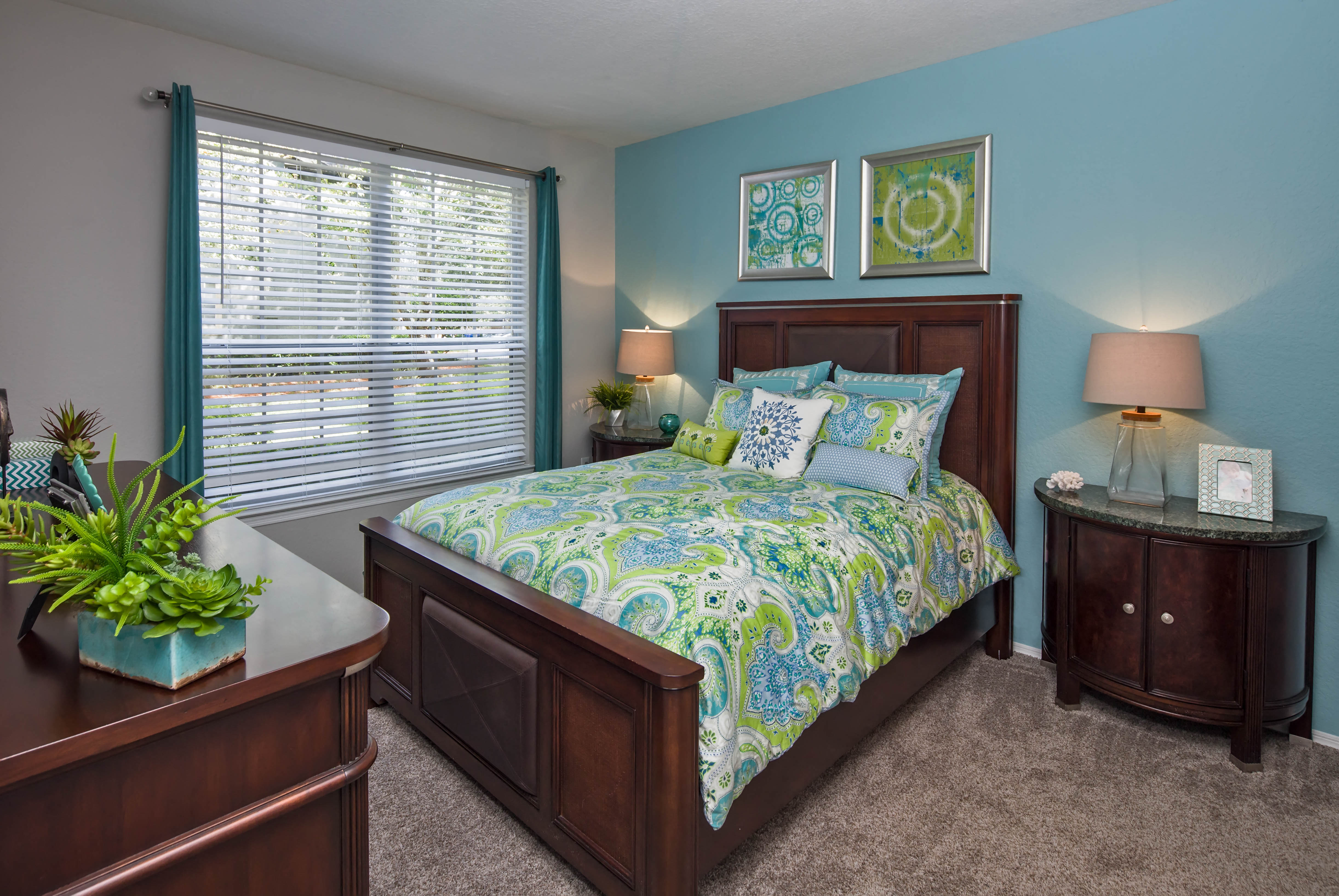 Spacious Bedroom at The Grand Reserve at Tampa Palms Apartments, Florida