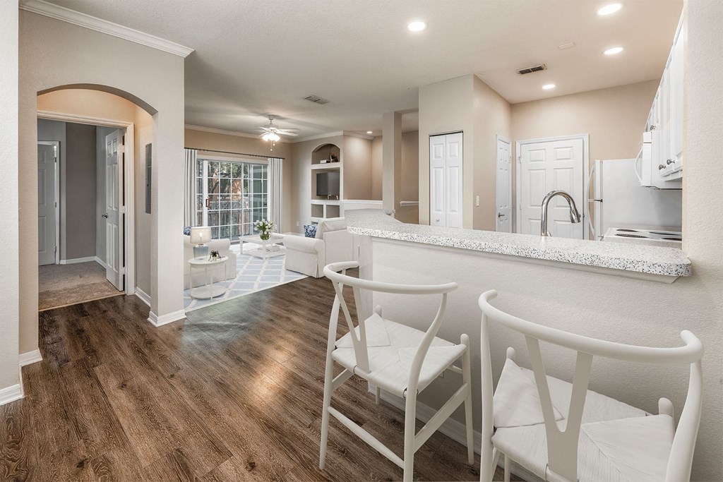 Kitchen at Henley Tampa Palms Apartments, Tampa, FL, 33647