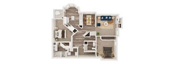 2 bed 2 bath E at Henley Tampa Palms Apartments, Tampa, FL