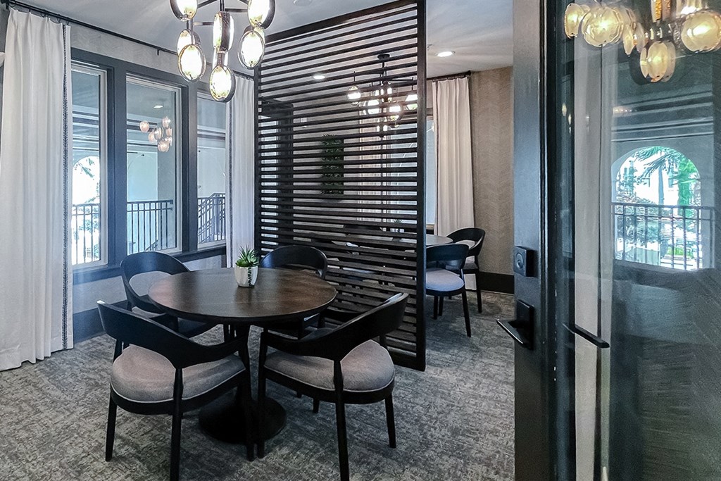 Conference table at Two Addison Place Apartments , Georgia, 31322